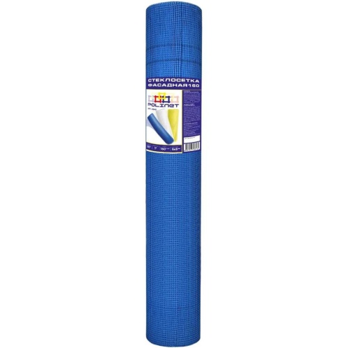 Сетка фасадная Polinet 5035 5х5 мм 1х50 м 160 гр/м2