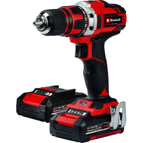Аккумуляторная дрель-шуруповерт Einhell PXC TE-CD 18/40-1 Li (2x1,5Ah)  4513939