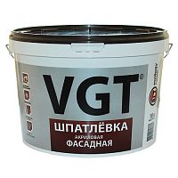 Шпатлевка акриловая VGT фасадная 18 кг
