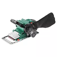 Ленточная шлифовальная машинка Hammer Flex 800Вт 120-290м/мин лента 75x457мм рамка, струбцины 2шт LSM800B 158564