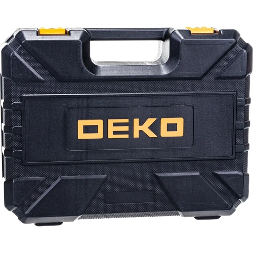 Аккумуляторная дрель DEKO 12В + набор 63 инструмента в кейсе DKCD12FU-Li 2.0Ahx2 63 tools + 063-4094 фото 6