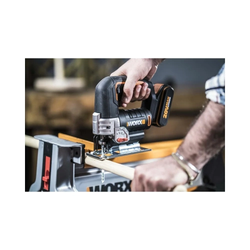 Аккумуляторный лобзик WORX 20 В, 1x2 Ач, кейс WX543 фото 6