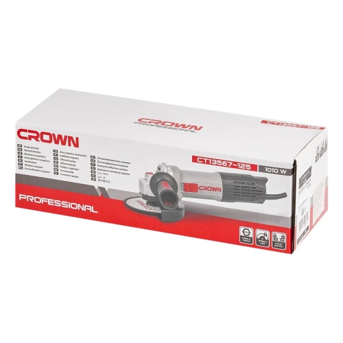 Угловая шлифовальная машина Crown CT13567-125 фото 10