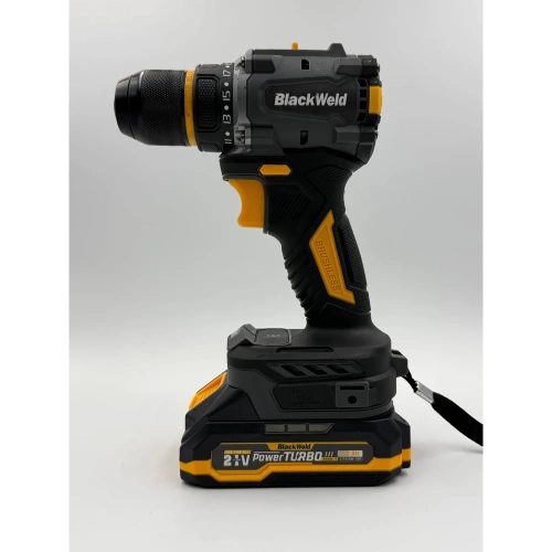 Дрель-шуруповерт аккумуляторная BlackWeld 21V 3.0Ah 150244