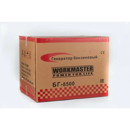 Бензиновый генератор WorkMaster БГ-8500 фото 3