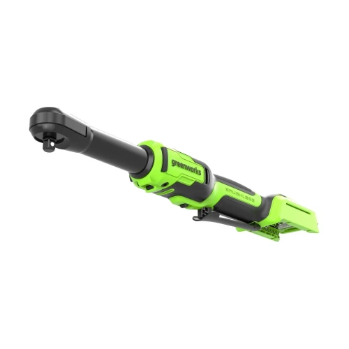 Гайковерт-трещотка аккумуляторный GreenWorks GD24RWX удлиненная, 24В, б/щет, 0-250 об/мин, 1/2DR, 80Нм, 170 мм, без АКБ и ЗУ, сумка 3804207 фото 7