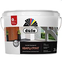 Грунт Dufa Retail Kontakt-Quarzgrund RD328 глубокоматовый 20 кг