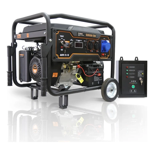 Бензиновый генератор FOXWELD Expert G9500 EW в комплекте с блоком автоматики 8222