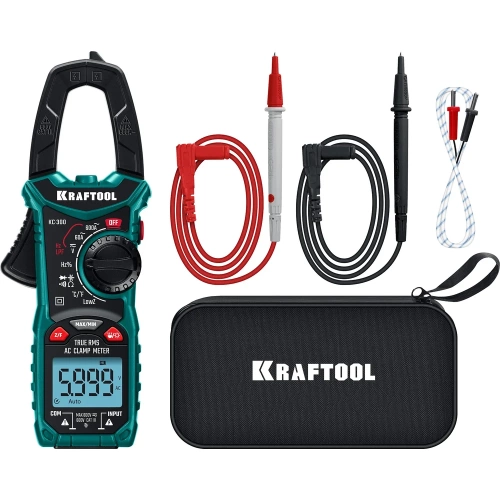 Цифровые токовые клещи KRAFTOOL KC-300 59832 фото 3