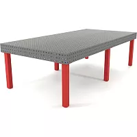 Сварочный стол Flamet 1450x2500, Profi 10 мм BP-1450x2500-10