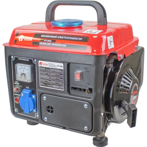 Бензиновый генератор EDON PT-900 (0.65 кВт./0.9 кВт.,ручной стартер) 21527