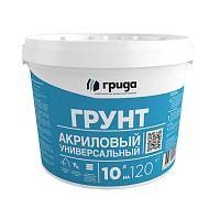 Грунтовка универсальная проникающая Грида Pro укрепляющая морозостойкая 10 кг