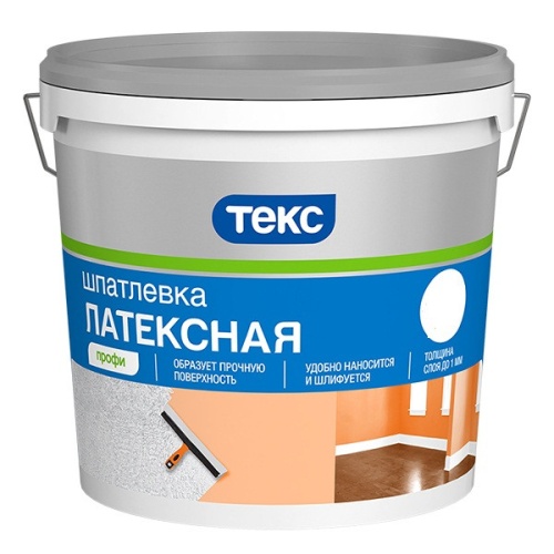 Шпатлевка латексная Текс Профи 16 кг