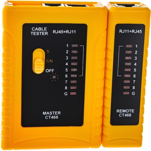 Тестер для витой пары ITK RJ11/RJ45 CT468 фото 3