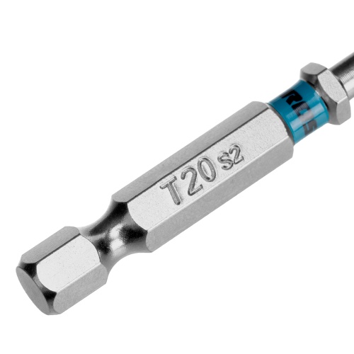 Бита Torx 20х50мм, сталь S2, шестигр., 2 шт. Gross фото 4