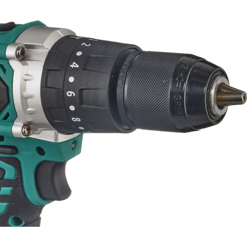 Аккумуляторная бесщеточная ударная дрель-шуруповерт MINLI 13 mm 80N.m Li-ion 18Vx2 DC105-4.0A фото 11