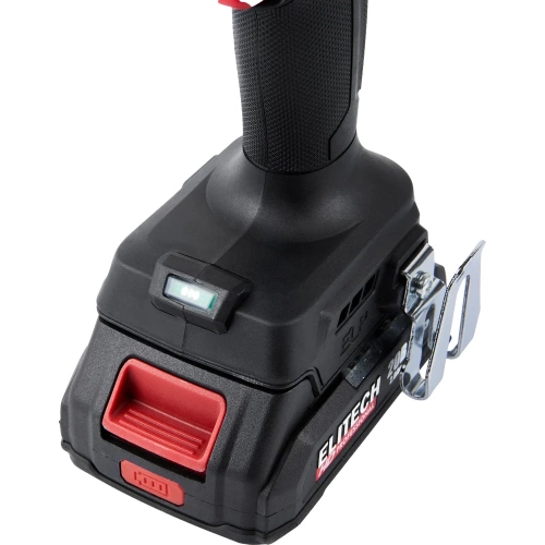 Аккумуляторная ударная дрель Elitech CD 20ISL2 (20В, 2х2Ач, 60Нм, BL) HD 205722 фото 7