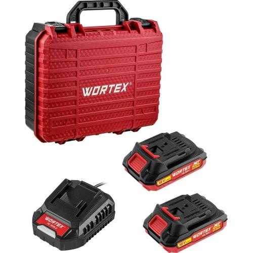 Аккумуляторная дрель-шуруповерт WORTEX BD 2025-1 DLi в чемодане, ALL1 XLT бесщеточная, 18 В, 50 Н*м, 2x2 А*ч, БЗП 13 м 1329838 фото 6
