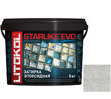 Затирка эпоксидная для швов Litokol Starlike Evo S.105 Bianco Titanio 5 кг