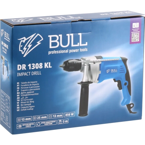 Ударная дрель BULL DR 1308 KL в коробке 1327422 фото 4