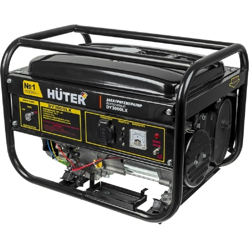 Бензиновый электрогенератор Huter DY3000LX с электростартером 64/1/10 фото 3