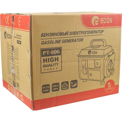 Бензиновый генератор EDON PT-900 (0.65 кВт./0.9 кВт.,ручной стартер) 21527 фото 10
