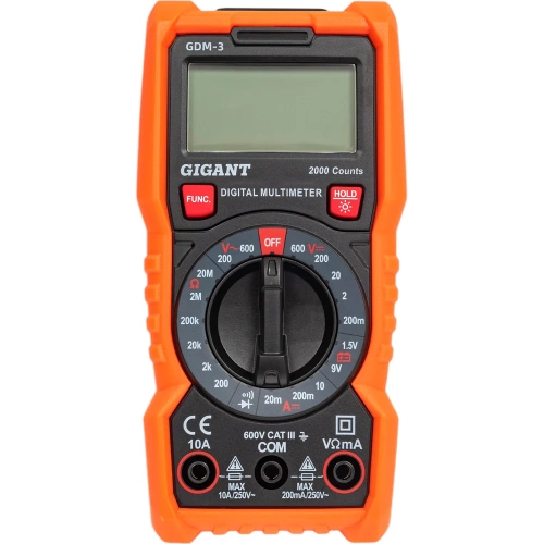Цифровой мультиметр Gigant GDM-3 фото 4