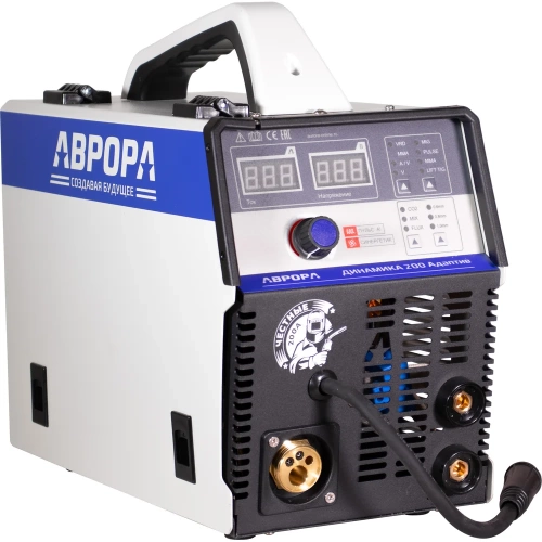 Инверторный сварочный полуавтомат АВРОРА Динамика 200 АДАПТИВ ПУЛЬС 33825 фото 8