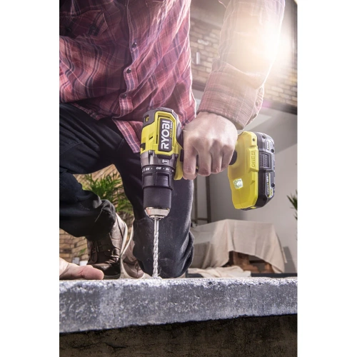 Дрель-шуруповерт ударная бесщеточная Ryobi ONE+ RPD18C-220S 5133004982 фото 9