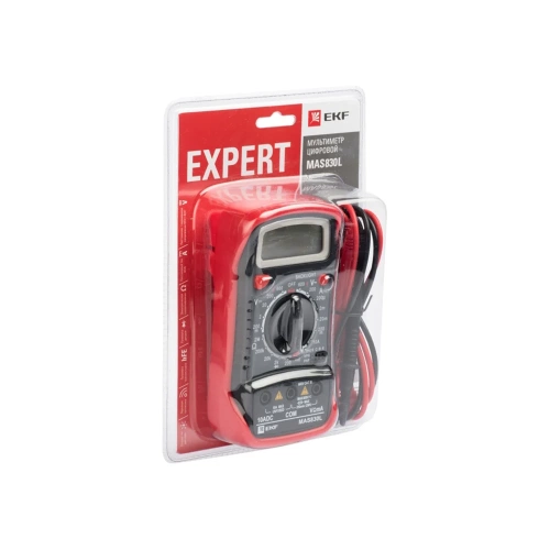 Цифровой мультиметр EKF MAS830L Expert In-180701-pm830L фото 3