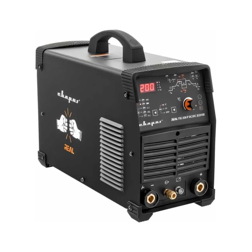 Сварочный инвертор Сварог TIG 200 P AC/DC REAL E201B Black маска+педаль+перчатки 99292