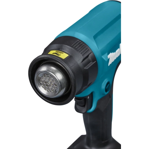Аккумуляторный тепловой пистолет-фен Makita LXT 18В, 550 град, 2 скорости,6 режимов, кейс MakPac ,насадки 5.0Ач х1,з/у DHG181RT1J фото 5