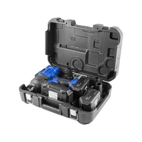 Гайковерт ударный аккумуляторный Forsage 1/2" + набор головок, в кейсе F-WT02F1161(51694) фото 10
