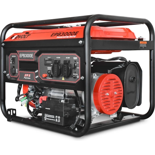 Бензогенератор REDVOLT EPB3000E фото 4