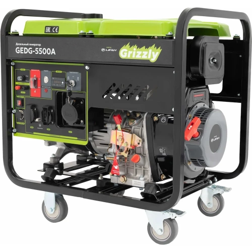 Дизельный генератор Grizzly GEDG-5500A фото 9