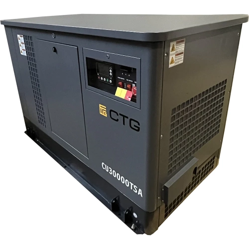 Электроагрегат газопоршневой CTG CU30000TSA в кожухе 4687204619113 фото 3