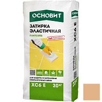 Затирка эластичная Основит Плитсэйв XC6 E миндальная 131 20 кг