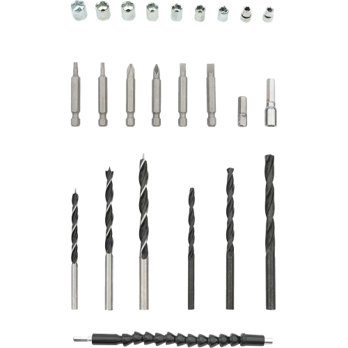 Дрель-шуруповёрт аккумуляторный FAVOURITE DC NB21 PROMO SET Li-ion, 21В, бесщёточн. 121158221 фото 9