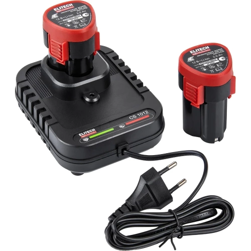 Дрель аккумуляторная Elitech CD 12L2 (12В, 2х2Ач, 40Нм, BL) HD 205713 фото 7