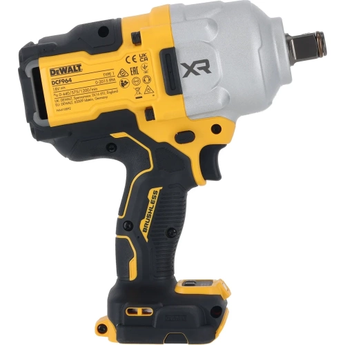 Аккумуляторный гайковерт DEWALT DCF964N, 18 В, 2576 Нм, 2015 уд/мин, без АКБ и ЗУ () DCF964N-XJ фото 4