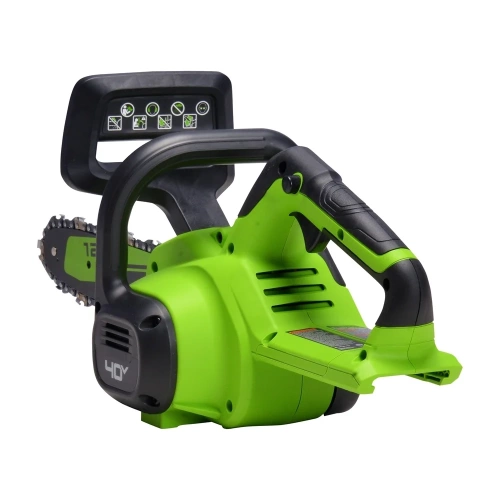 Цепная пила аккумуляторная GreenWorks G40CS30II 40V, 30 см, с 1xАКБ 2Ач c USB и ЗУ 2007807USB2 фото 7