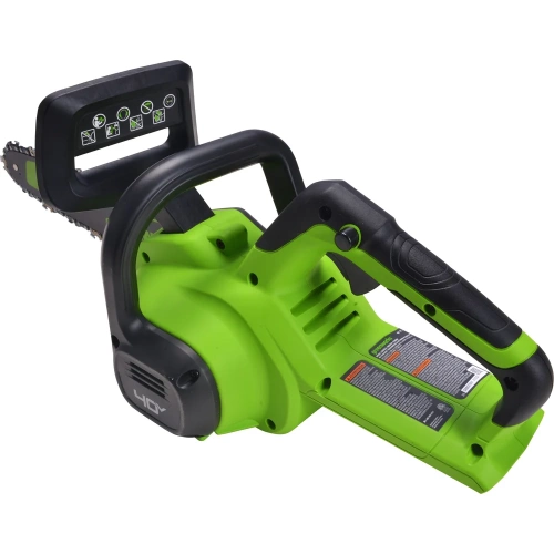 Цепная пила аккумуляторная GreenWorks G40CS30II 40V, 30 см, с 1xАКБ 2Ач c USB и ЗУ 2007807USB2 фото 6