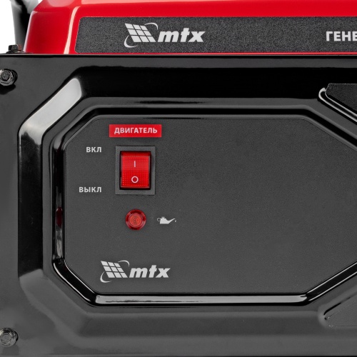 Генератор бензиновый RS-4000, 3,3 кВт, 230В, ручной стартер MTX фото 12