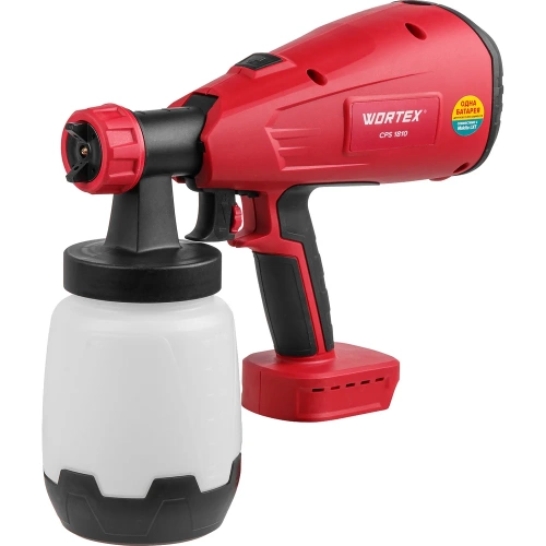 Аккумуляторный краскораспылитель WORTEX CPS 1810 ALL1 0333262 фото 4