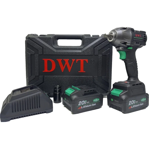 Бесщеточный аккумуляторный ударный гайковерт DWT ABWP-20 HDN-4C2 BMC фото 10