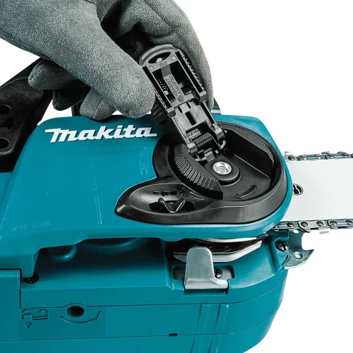 Пила цепная аккумуляторная Makita LXT BL 2x18 В, 14"/35 см, 3/8", 1.1 мм, 20 м/с, XPT, (2xBL1850B, DC18SH) DUC353CT2 фото 5
