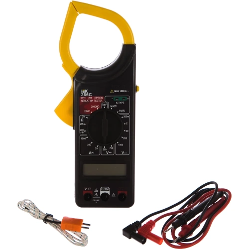 Токоизмерительные клещи IEK Expert 266C TCM-1C-266 278507 фото 3