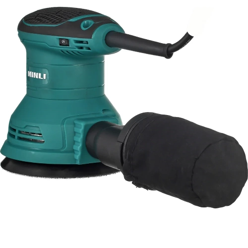 Эксцентриковая шлифмашина MINLI 125мм, 350Вт / 55301 фото 8