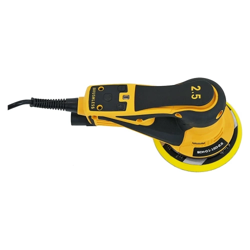 Шлифовальная ручная машинка SCHTAER 220V/50Hz, 350W, эксцентрик 2,5 мм SCH-01-150-2.5 фото 9