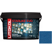 Затирка эпоксидная для швов Litokol Starlike Evo S.350 Blu Zaffiro 1 кг